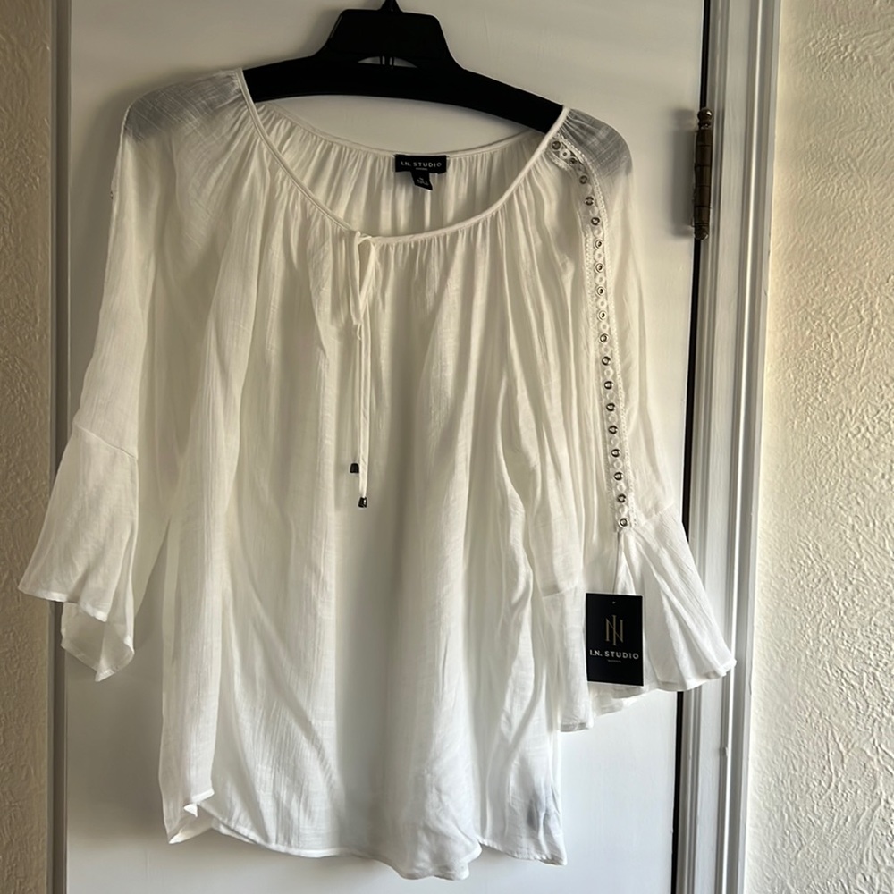 White, never worn